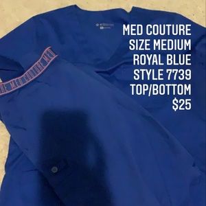 Med couture scrub set